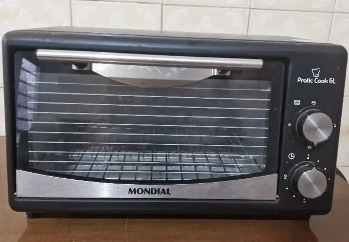 Forno Elétrico de bancada - Pratic Cook 6 litros