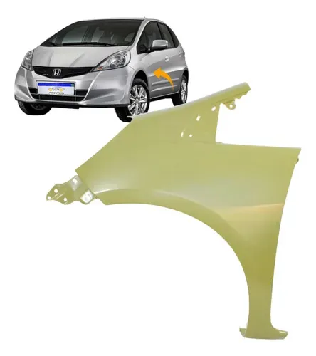 Paralama Honda Fit 2009 2010 2011 2012 Lado Esquerdo Novo