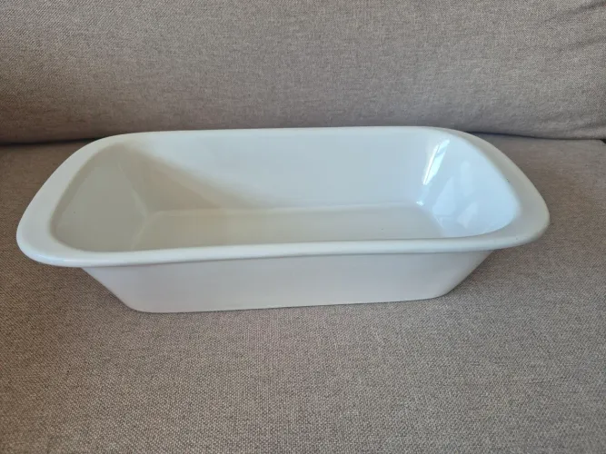 Travessa retangular porcelana 28 cm