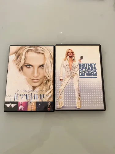 Britney Spears - Femme Fatale Tour & Live From Las Vegas - DVDs