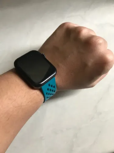 Pulseira 22mm de silicone 