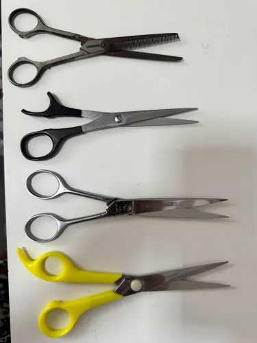 Barbeiro tesouras 
