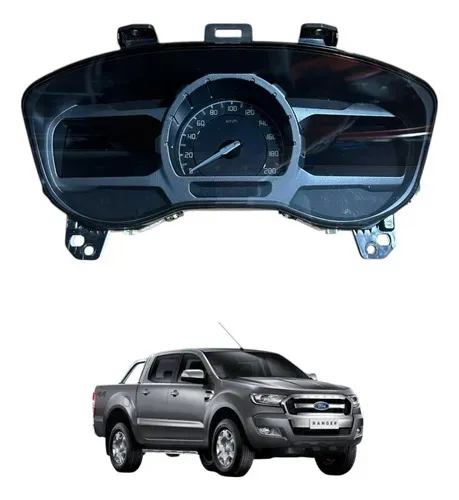 Painel Instrumento Ford Ranger 3.2 Diesel 2018 Gb3t10849hb3e Preto
