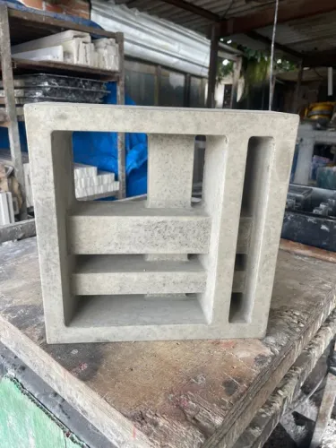Cobogó trançado 30x30x9