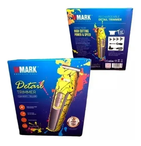 Máquina De Acabamento Wmark C24 Amarelo Profissional C/ Lcd Nova Lacrada