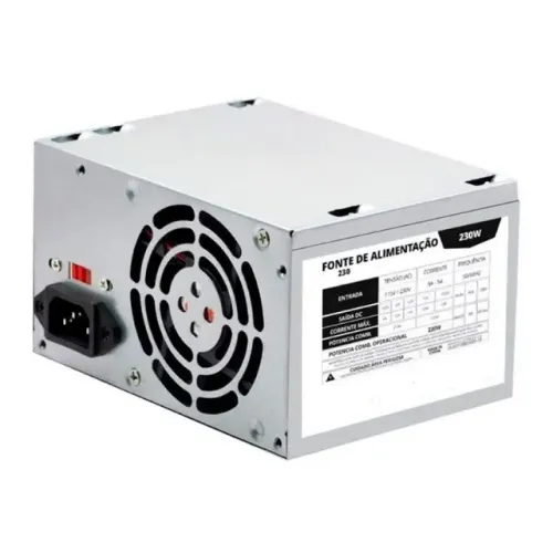 Fonte ATX 230W Real TCN - WZetta