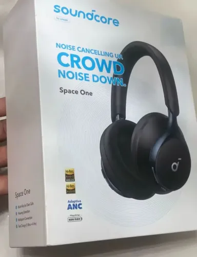 Anker Space One Headphone Premium ANC Bluetooth 5.3 Original Novo