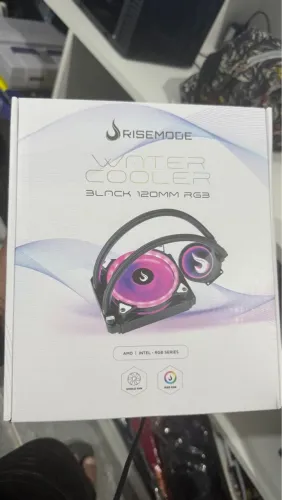 Water Cooler RiseMode Black 120mm RGB