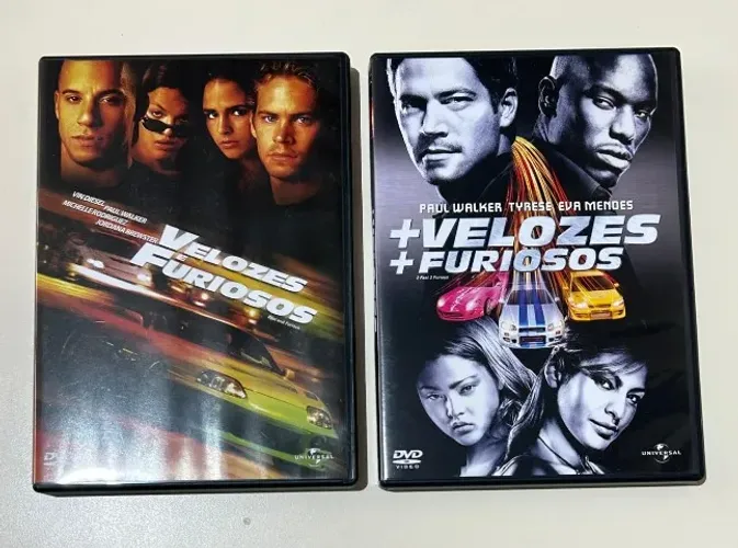Dvd Velozes Furiosos e DVD +Velozes+Furiosos