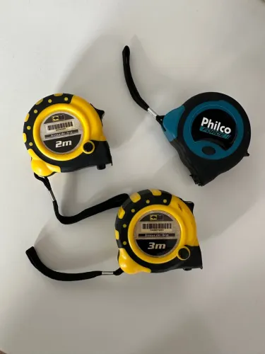Kit com 3 trenas para medição