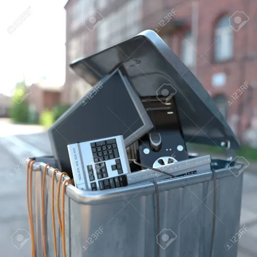 Lixo eletrônico. Reciclagem
