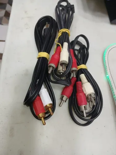 CABOS RCA SOM E IMAGEM, NOVINHOS E BARATOS