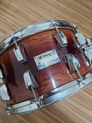 Bateria Odery Eyedentity Bubinga 14 x 7,5 + Bag