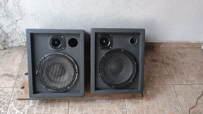 Par de caixas de retorno polegadas!!!!!