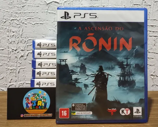 A Ascensão de Ronin Ps5 Lacrado(Aceitamos seu jogo usado como forma de pagamento)