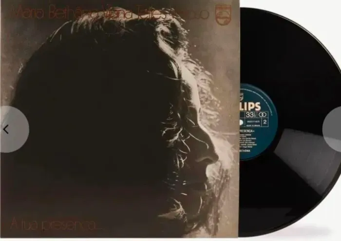 LP Vinil Maria Betânia- A tua presença Novo Lacrado