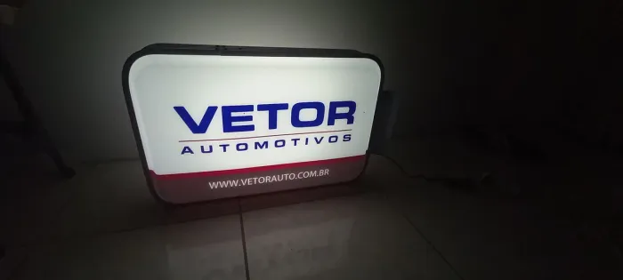 Luminoso Vetor dupla face 