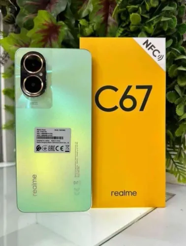 CELULAR REALME C67 256GB/8 DE RAM LACRADO 1 ANO DE GARANTIA