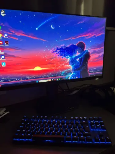 Teclado Mecanico GHOUL MK3, RGB, com switch Huano Red
