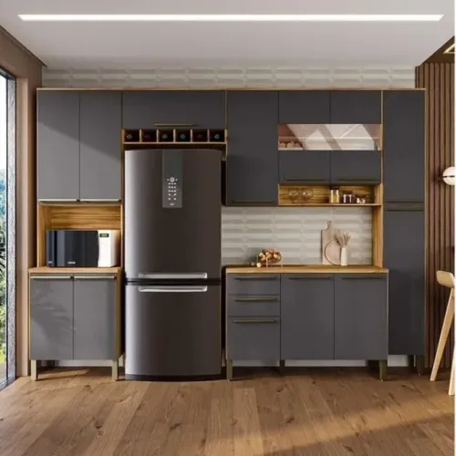 Cozinha Napoli 05peças Prime Micro, 100% MDF (Nova)