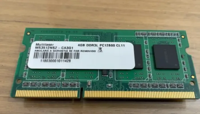 Memória RAM Multilaser 4gb DDR3L