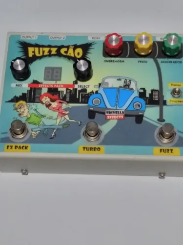 PEDAL FUZZ CÃO . VEJA O VIDEO ! 