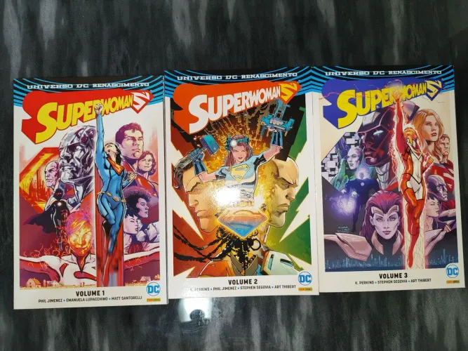 Universo DC Renascimento Superwoman 1,2 e 3 - Panini