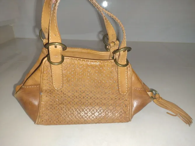 Bolsa de mão couro legítimo 