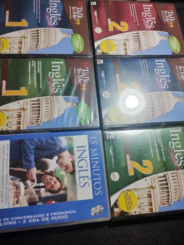Curso de inglês em DVDs
