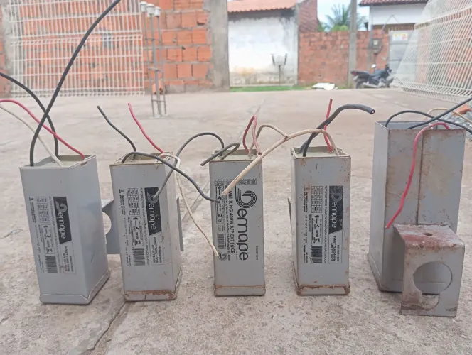 Reator para lâmpada de vapor metálico 400w - Demape e Lâmpada Metálica 400w Branca Fria