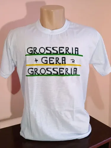Camiseta Gentileza - Grosseria Gera Grosseria