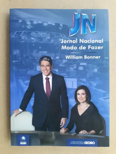 Livro Jornal Nacional Modo de Fazer - Memória Globo