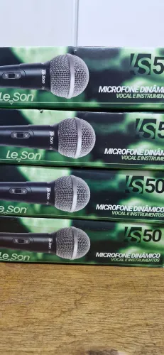 Microfone Dinâmico Le Son VS50 - Vocal e Instrumentos