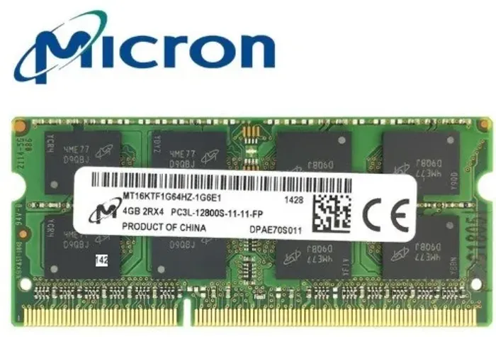 Micron DDR3 Portátil RAM 4GB DDR3 1066/1333/1600MHz DDR3L 1600/1866MHz Memória 1.5V/1.