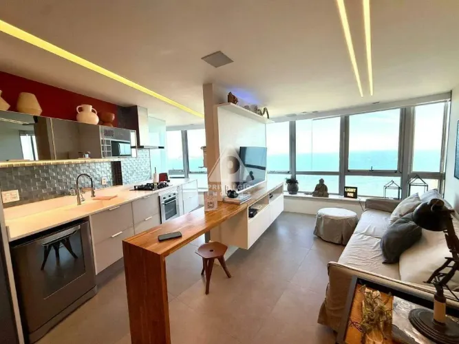 Excelente apartamento de 2 quartos, 2 suítes com vista mar na Barra da Tijuca
