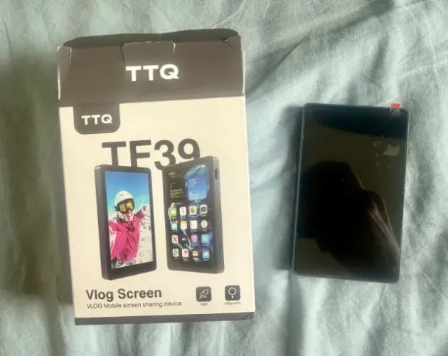 Tela Espelho Monitor para Vlog da TTQ 4k 60fps iPhone e Android