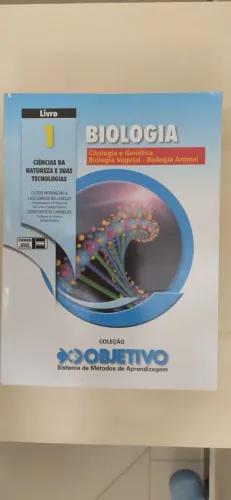 Livros Pré-Vestibular - Colégio Objetivo - Biologia 4 livros