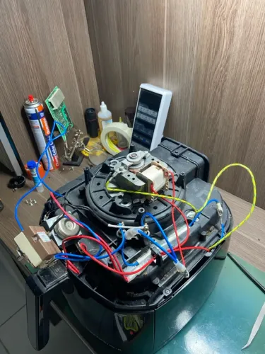Reparo de airfryer e microondas 