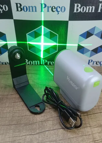 Nível a laser Huepar Y011G Auto Nivelamento Recarregável Com Suporte Magnético Huepar