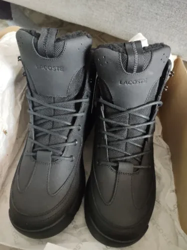 Bota Masculina Lacoste Urban Breaker - Preto (tamanho 40)
