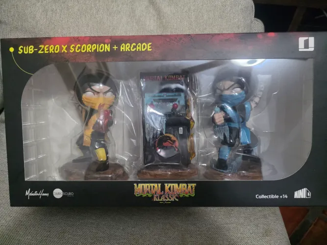Minico Mortal Kombat Iron Studios CCXP Exclusivo