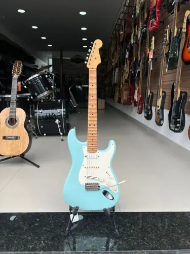 Guitarra Fender Stratocaster Braço Escalopado Made In Mexico