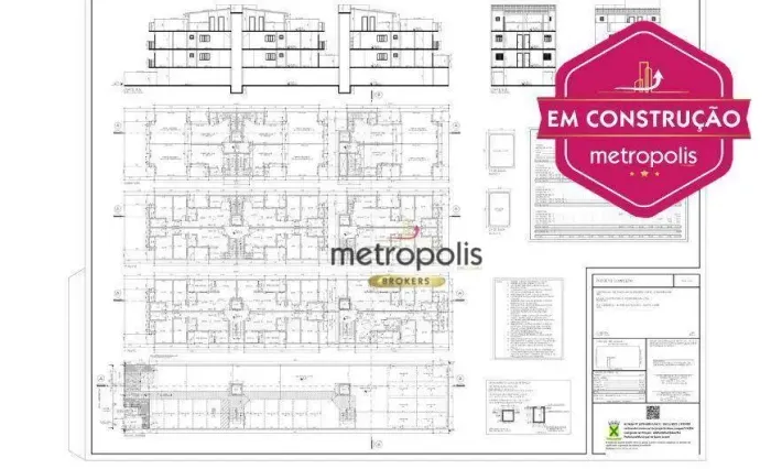 Cobertura com 2 dormitórios à venda, 117 m² por R$ 670.001,00 - Santa Maria - Santo André/