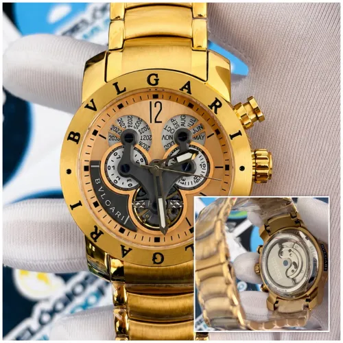 RELOGIO BV AUTOMÁTICO DOURADO