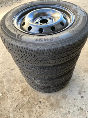 Jantes de ferro original da Fiat aro 14