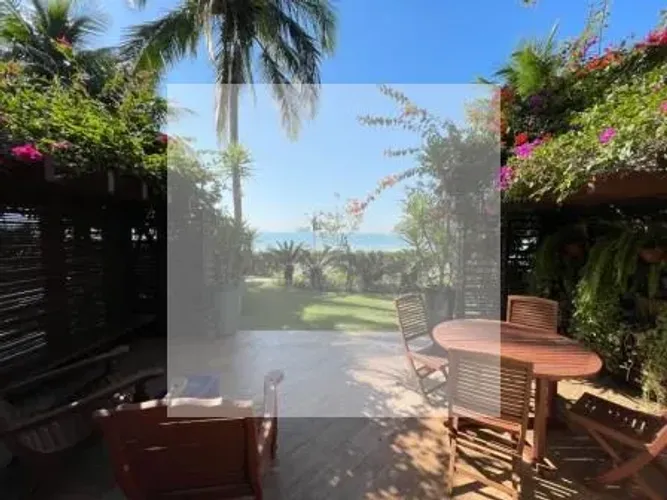 Condomínio Jequiti Residences - Pé na areia - 458 m² - 5 suítes - 4 vagas - Totalmente mob