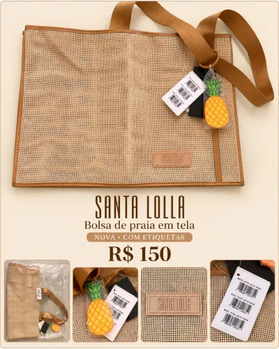 Bolsa de praia Santa Lolla