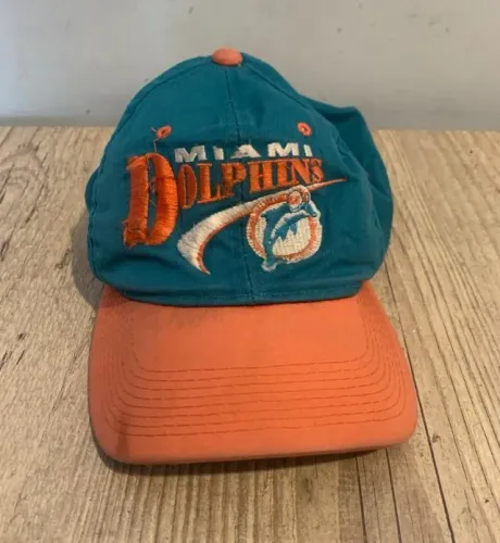 Boné Miami Dolphins Vintage NFL Snapback - Original Anos 90