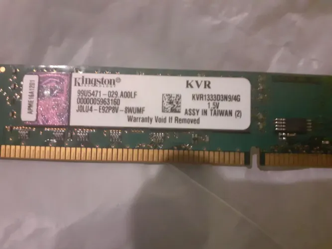 Memória ddr 3 de 4 gb