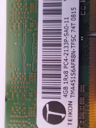 Memória DDr4 4 Gigas pra notebook e/ ou computador all-in-one